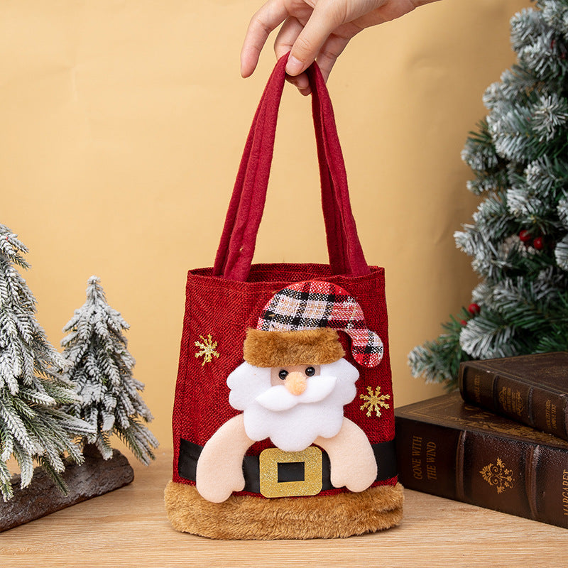 Christmas decorations gift bags