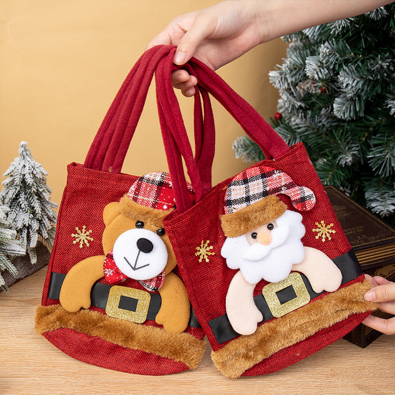 Christmas decorations gift bags