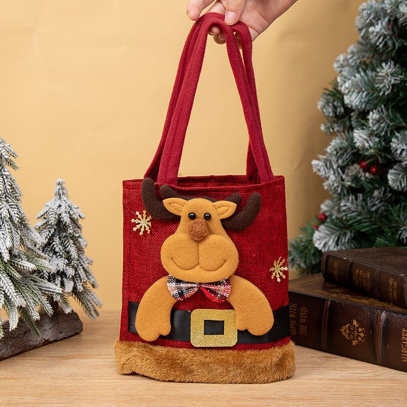 Christmas decorations gift bags