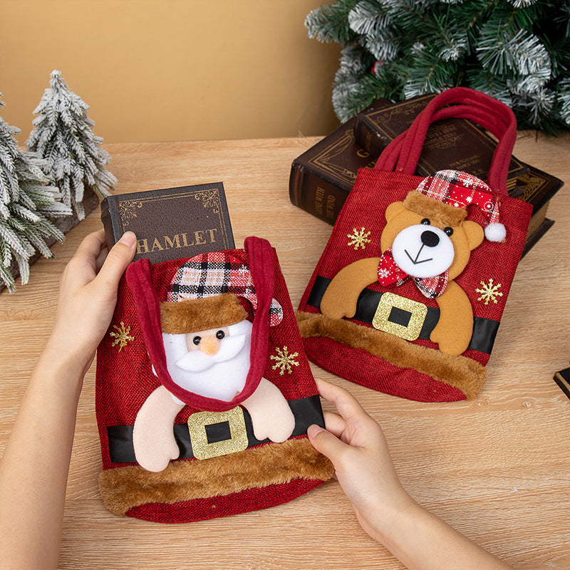 Christmas decorations gift bags