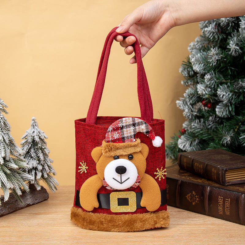 Christmas decorations gift bags