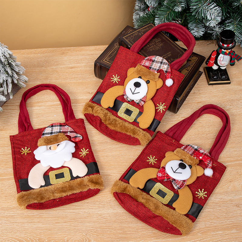 Christmas decorations gift bags